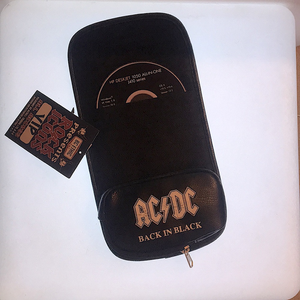 AC/DC Cd Case for Visor